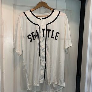 Seattle Mariners Steelheads jersey White Baseball Shirt. XL